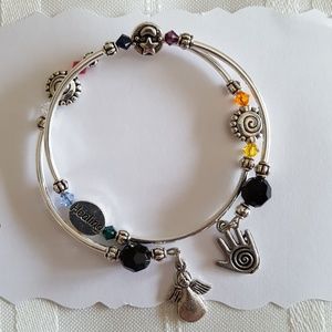 Chakra Bracelet swarovski crystals